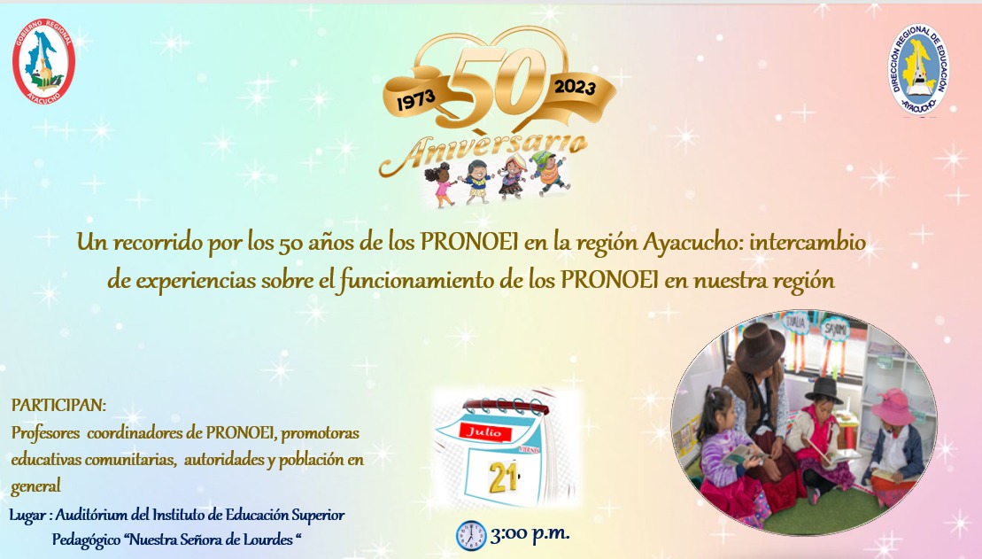 ANIVERSARIO PRONOEI - 50 AÑOS