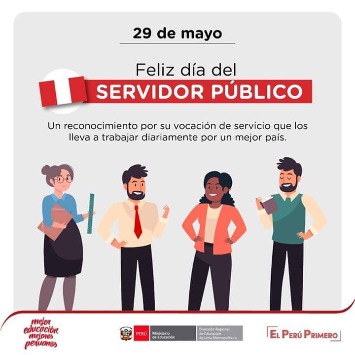 29 DE MAYO FELIZ DIA DEL SERVIDOR PUBLICO