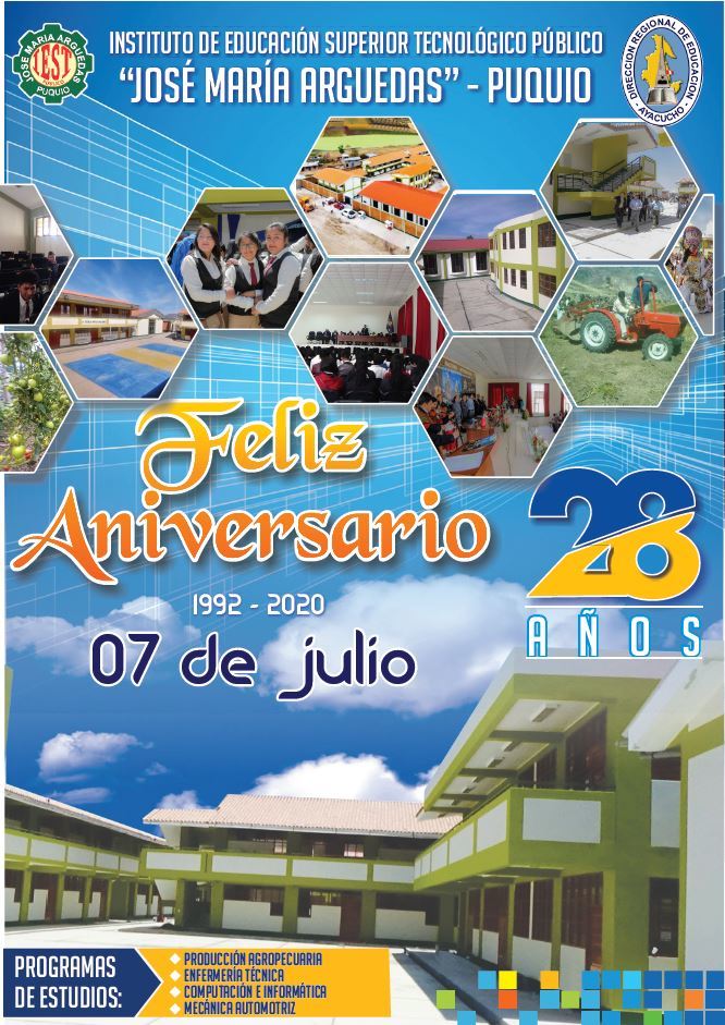 INSTITUTO DE EDUCACION SUPEROOR TECNOLOGICO  JOSE MARIA ARGUEDAS